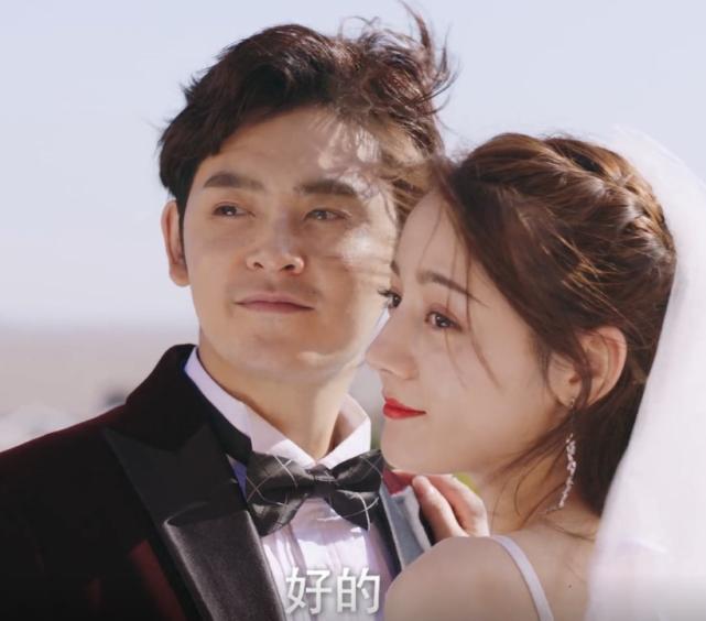 迪丽热巴穿婚纱照高清,迪丽热巴最配的婚纱照