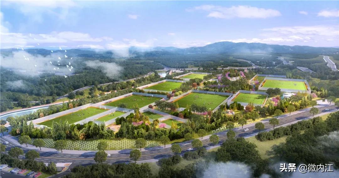 内江开放的足球场,内江新足球运动场