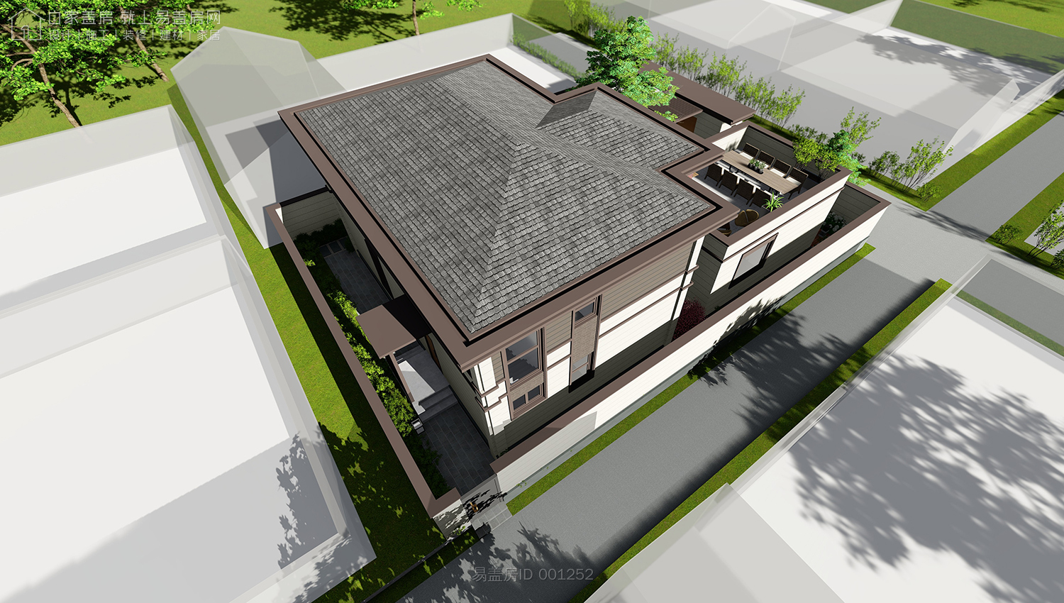 河南新中式别墅设计价格,李家别墅设计