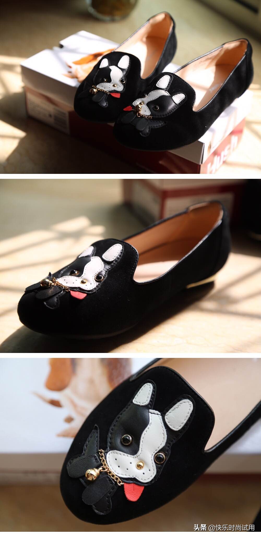 暇步士的鞋子好吗,暇步士新款休闲狗狗平底女单鞋试用介绍