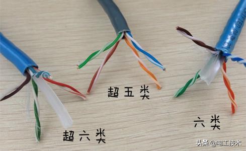 千兆网线头和百兆网线头的区别,千兆网线水晶头和百兆网线的区别