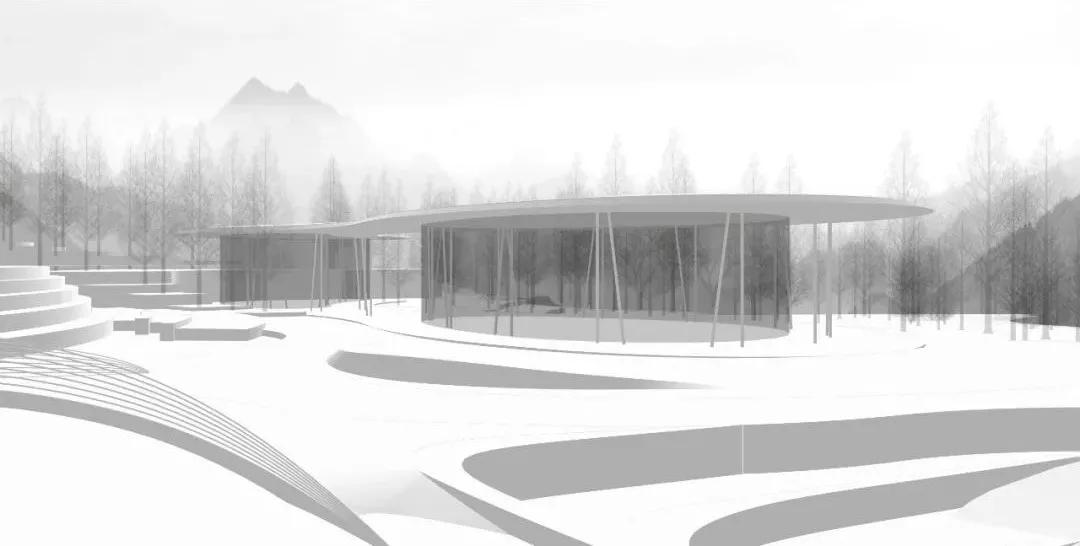 消隐在自然山水之中的四季花房丨青岛万科·四季草堂