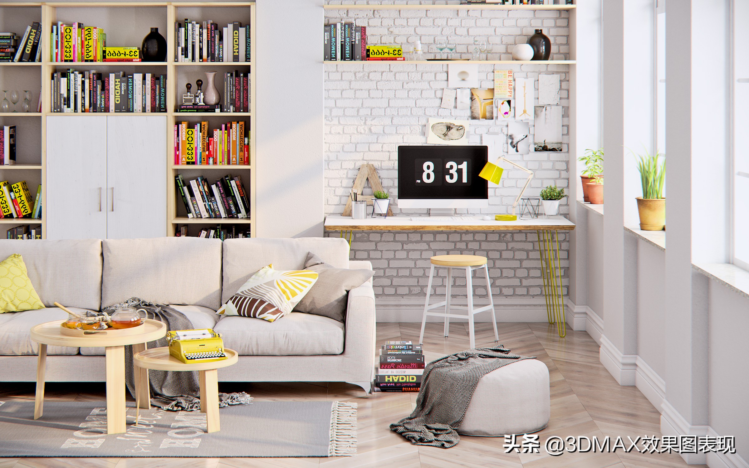 3dmax效果图课从零基础到精通,3dmax照片级渲染