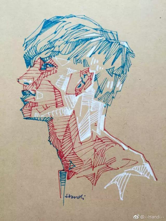 Handi，陕西西安独特绘画作品