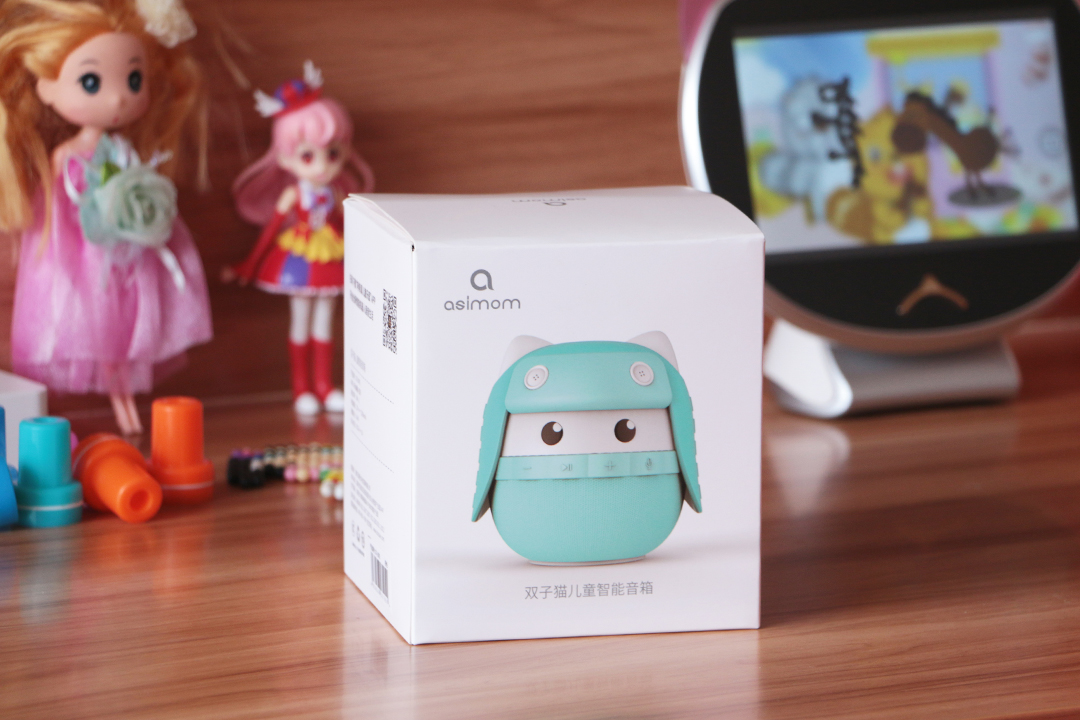 让孩子从小就听好声音,阿希莫双子猫儿童智能音箱
