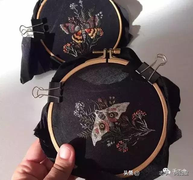 领口刺绣小花朵,刺绣花朵500种图片大全