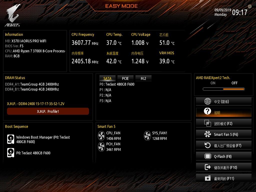 技嘉x570i,技嘉X570AORUSPROWIFI主板