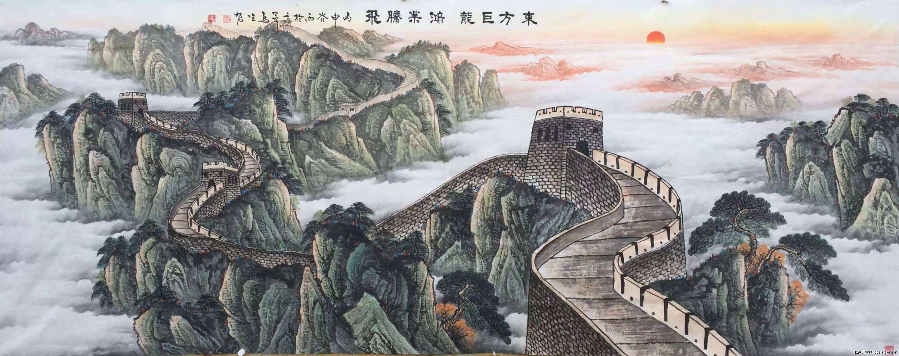 一幅绝美的水墨画,十大绝美水墨山水画