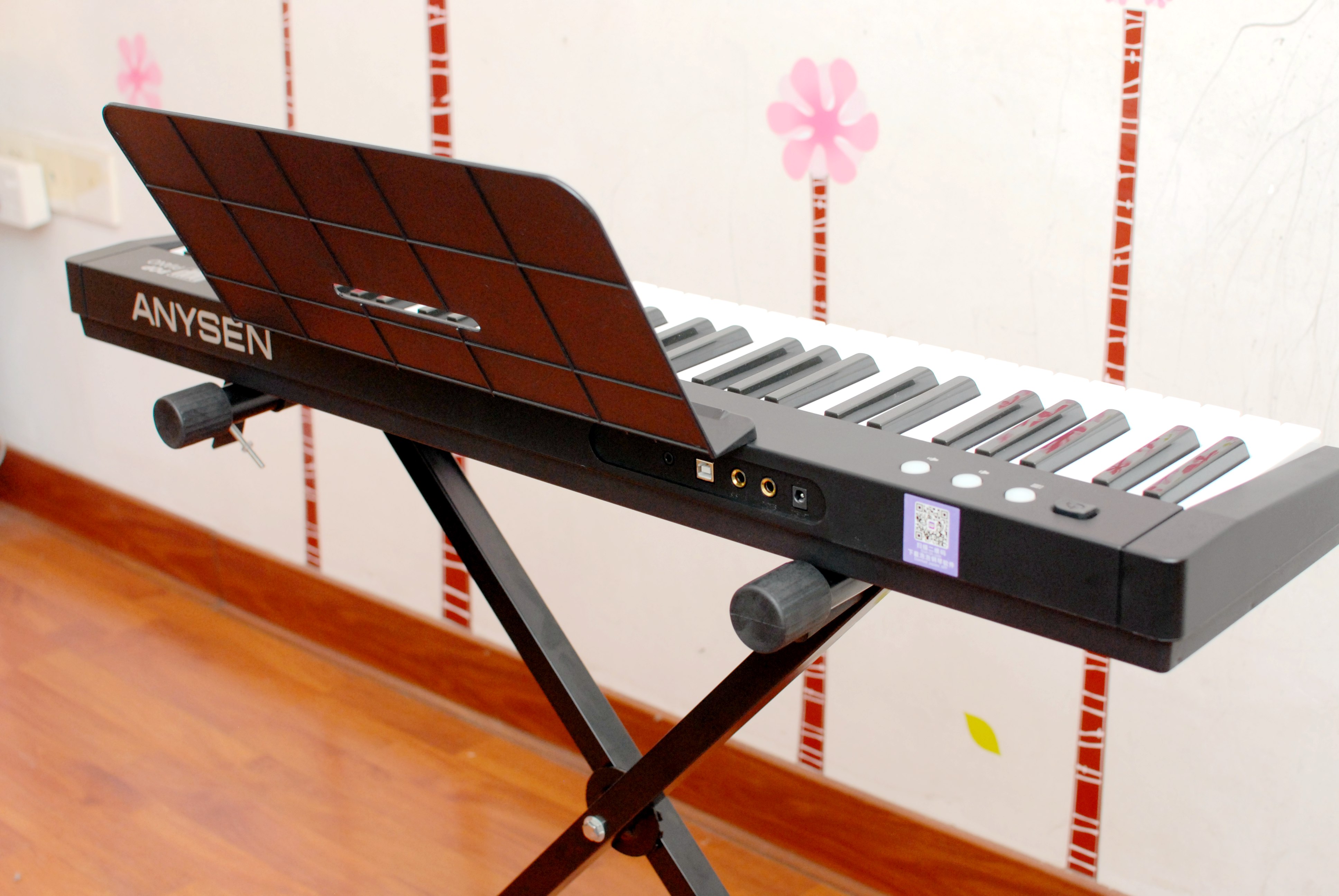 爱里森电子琴评测,爱里森便携式智能电子琴61键