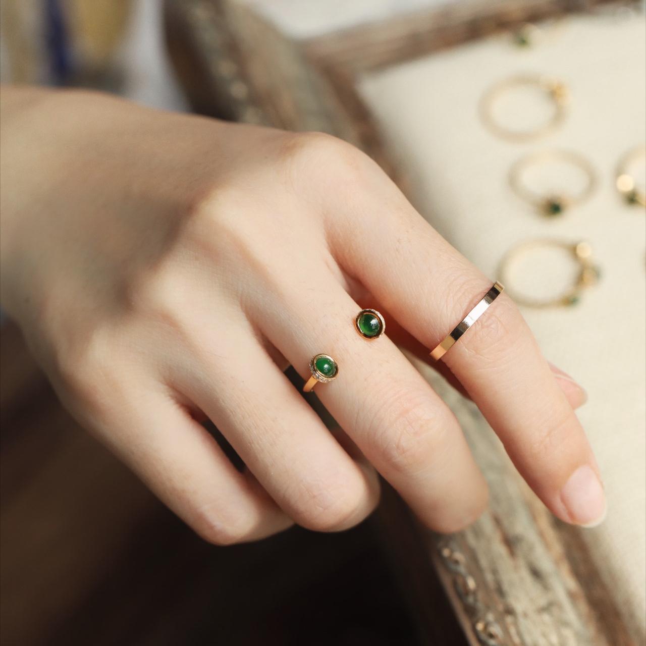 阿克苏最流行的戒指,意式珠宝风格戒指