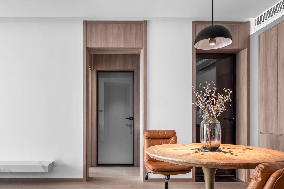 和豪华一点不沾边！98㎡三房，却让人百看不厌，尤其是客厅