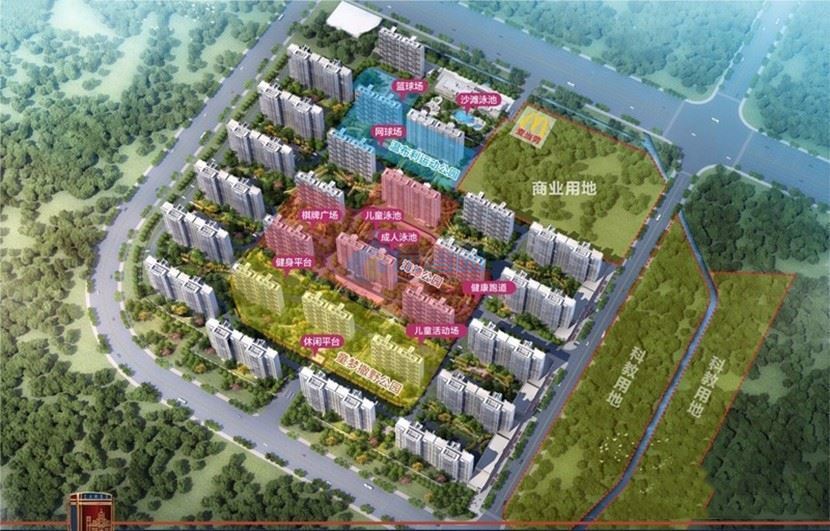 碧桂园剑桥郡中间套轻奢极简风,碧桂园剑桥郡临桂100平