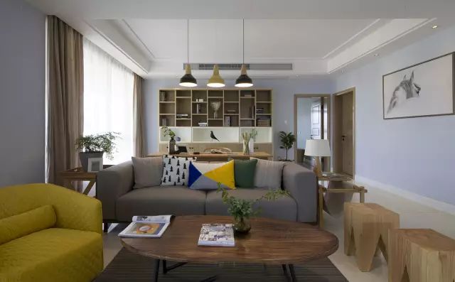 130平新家享受惬意舒适生活,130平米宜家风效果图