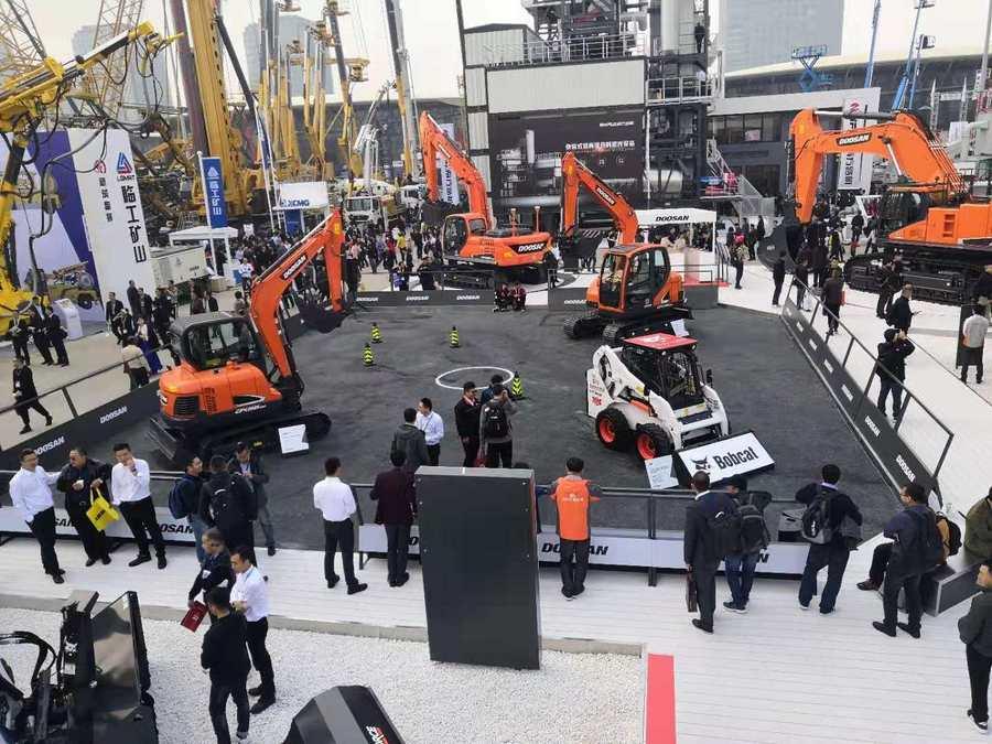 斗山工程机械领秀baumaCHINA2018