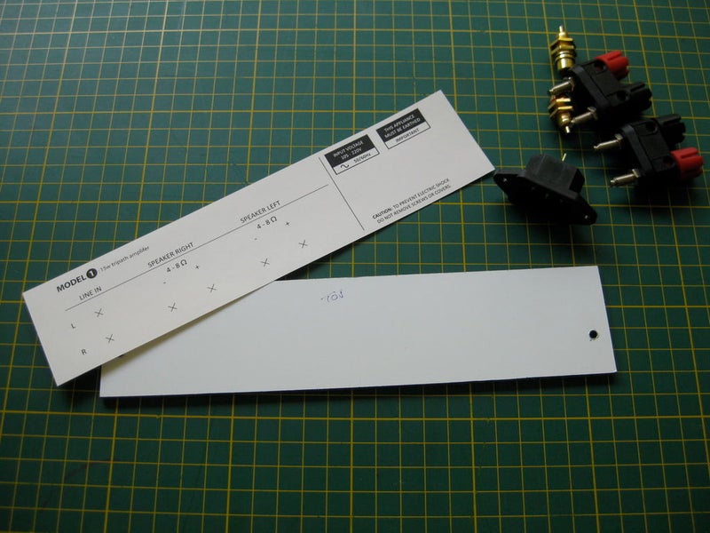 为书房DIY一台简易功放,机箱采用铝塑板自己制作,简约又好声