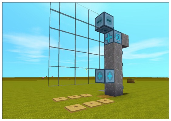 迷你世界如何做玻璃自动门,迷你世界怎么样做一个感应自动门