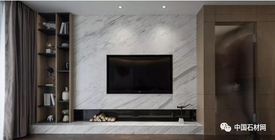 真是浪费，100多万的爵士白大理石装成这样，还好我不是业主