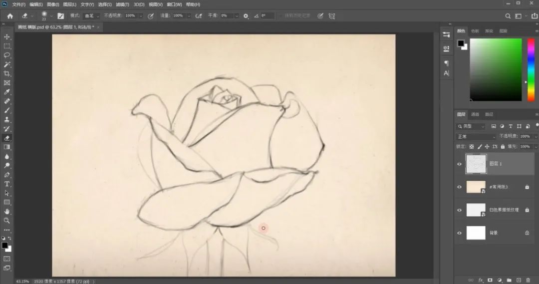 ps玫瑰花制作方法,ps玫瑰花画法