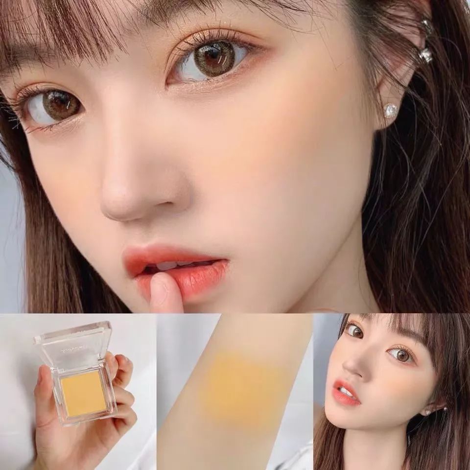 黑黄皮牛油果绿试色,清透显白裸色