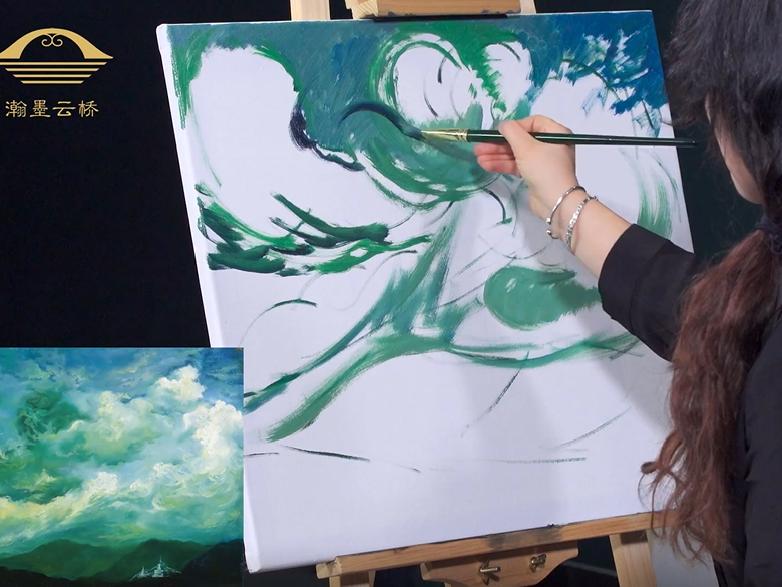 赏云时代，李谦谦教你如何画云彩
