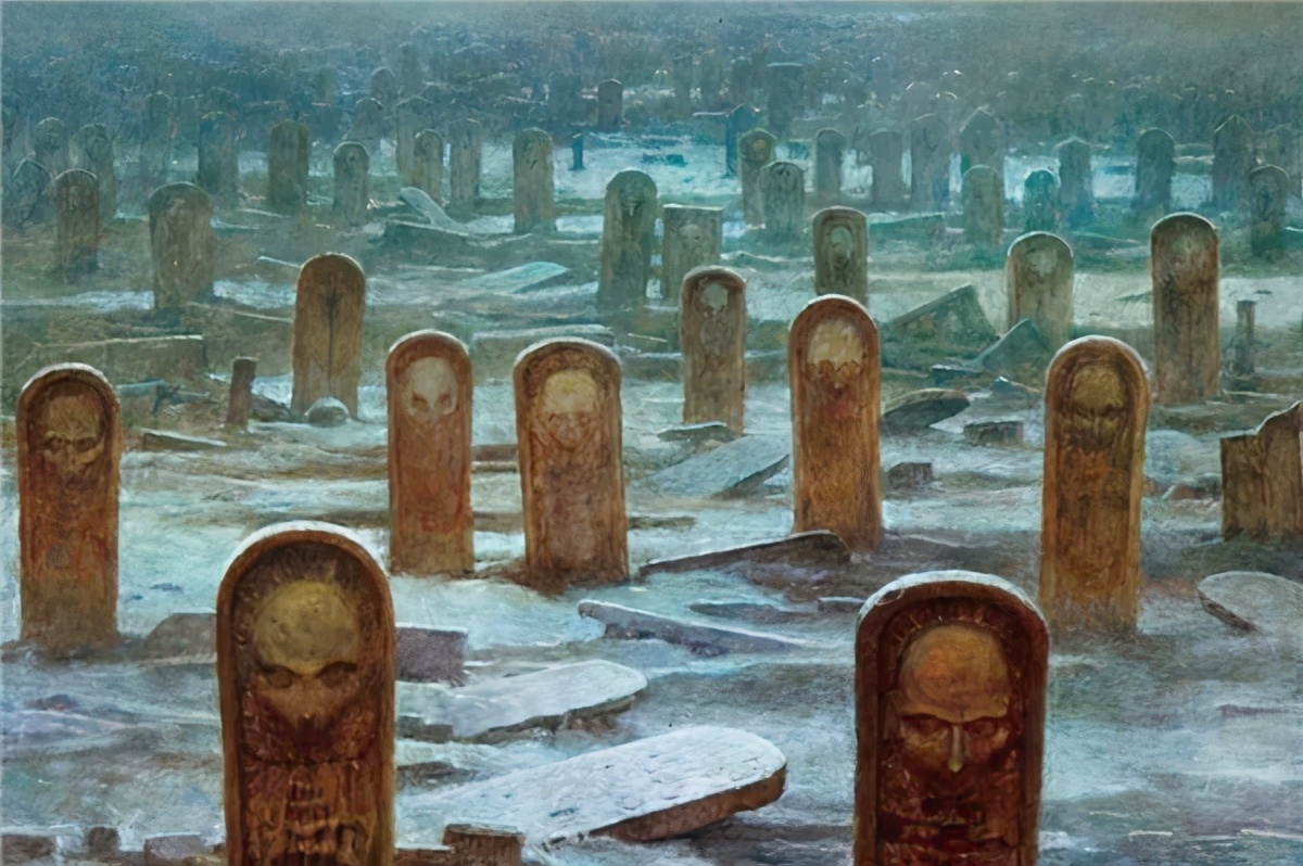 死亡复活的画家画的地狱景象,画家心脏骤停后7分钟画下冥界