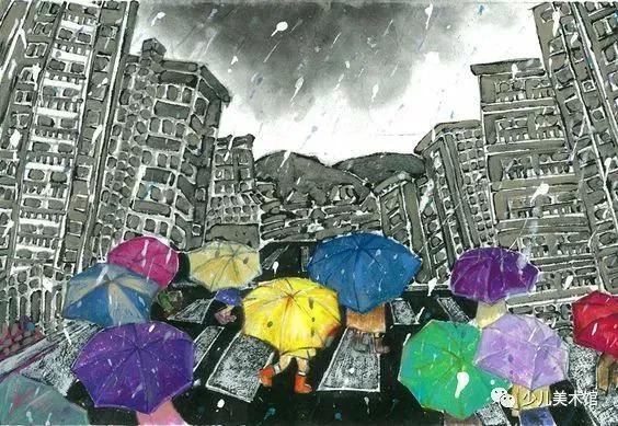 儿童不同时期的绘画作品,孩子们一幅幅栩栩如生的绘画作品