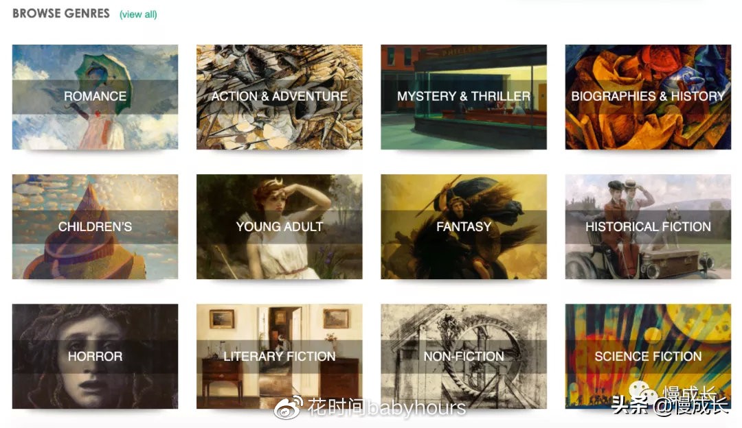 花时间阅读课外书,免费看英文童书的网站