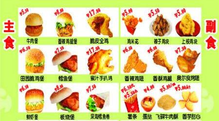 肯德基麦当劳德克士华莱士汉堡王,华莱士麦当劳肯德基德克士哪个好