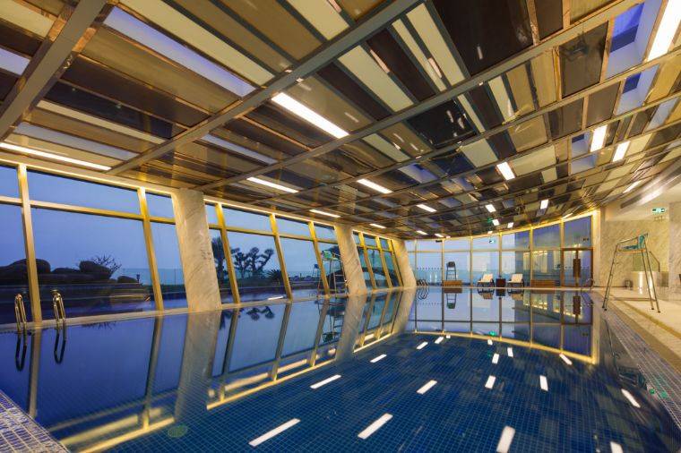 迪拜3d温泉度假,迪拜双月湾海滩度假