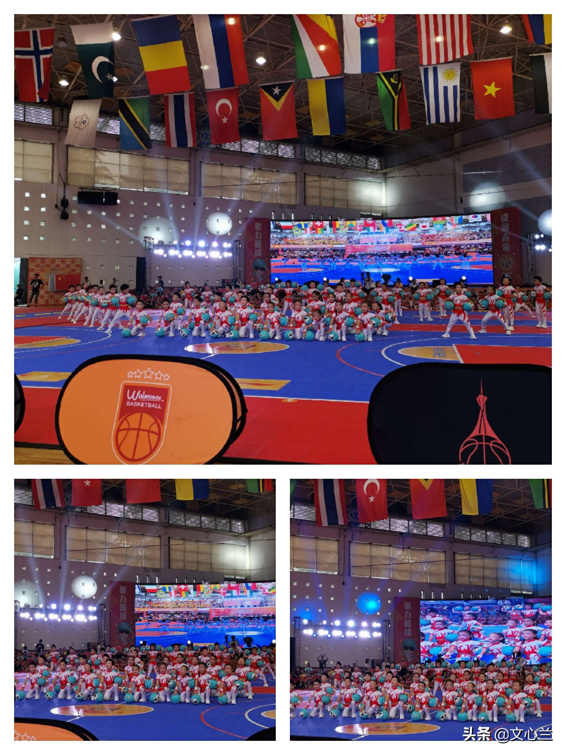 2019年华蒙星篮球操金奖,少儿篮球操总决赛