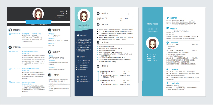 医学影像技术个人简历自荐信300字,500套实用的简历模板送给你
