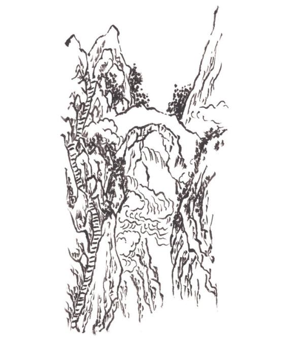 画山教程,学习画山的各种画法