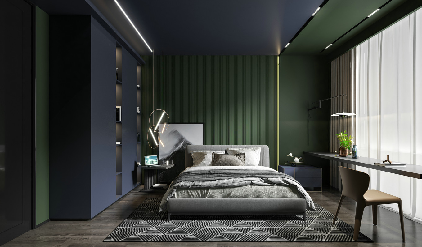 3dmax平面模型设计图,3dmax室内设计效果图带cad施工图