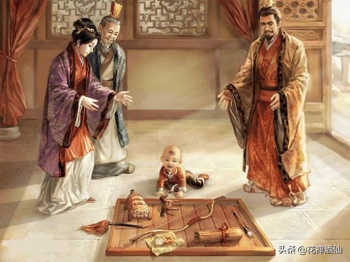 抓周的习俗民间故事,抓周习俗