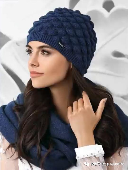 针织洋气气质帽子,针织帽子创意爆款