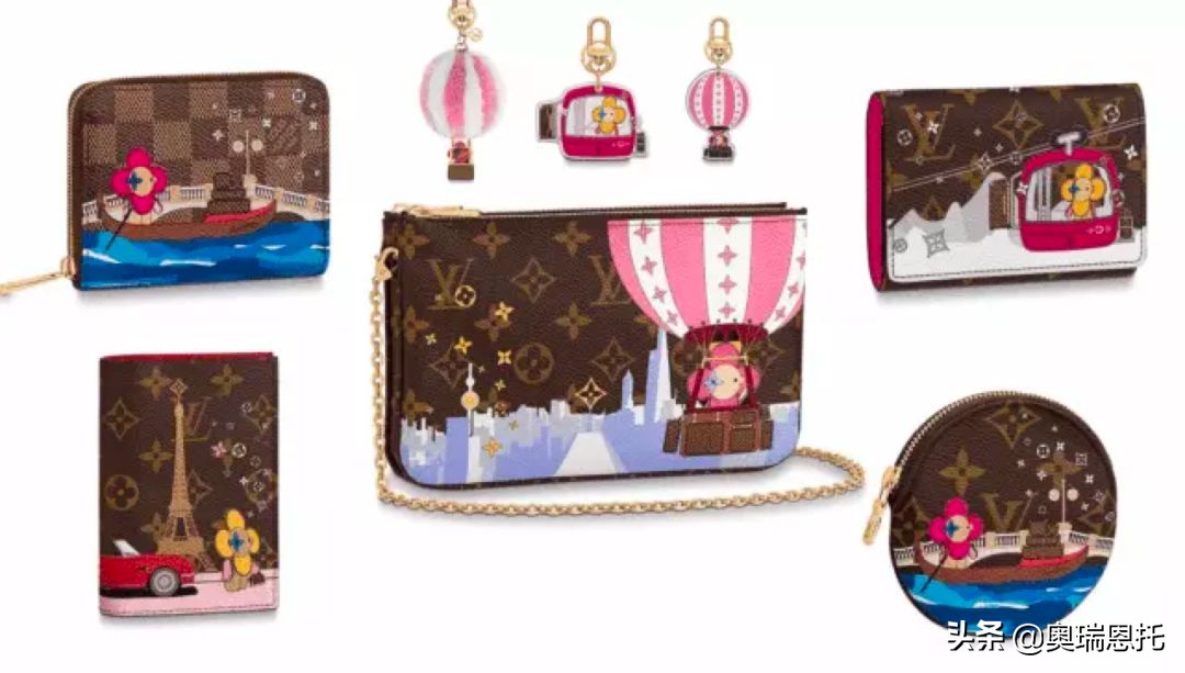 lv圣诞限定款白色,LV2019款圣诞款拼色包