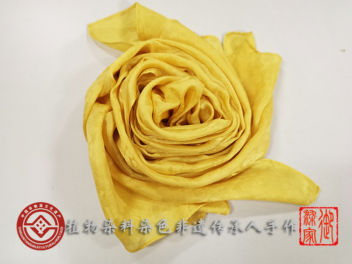 植物染女装原创,植物染蓝色系效果