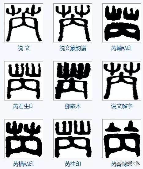 芮字甲骨文演变,芮姓起源