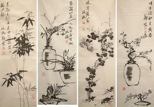 郑板桥竹子拓片价格,郑板桥竹子画值多少钱