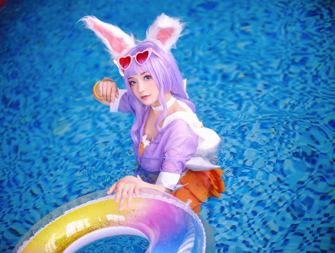 王者荣耀公孙离无限星官cos,王者荣耀公孙离无限星赏官cos真人