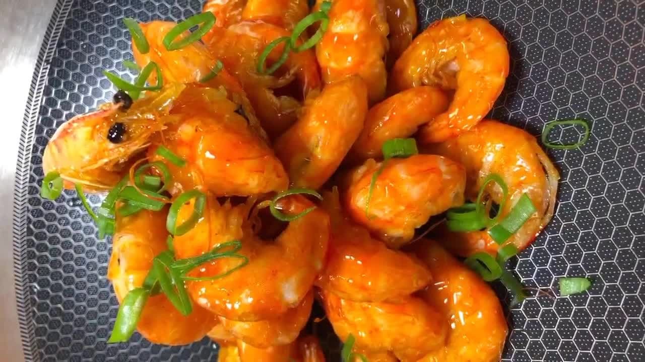 甜汁大虾做法大全,橙汁大虾