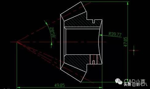cad标注尺寸和实际不符,cad中坐标标注怎么设置