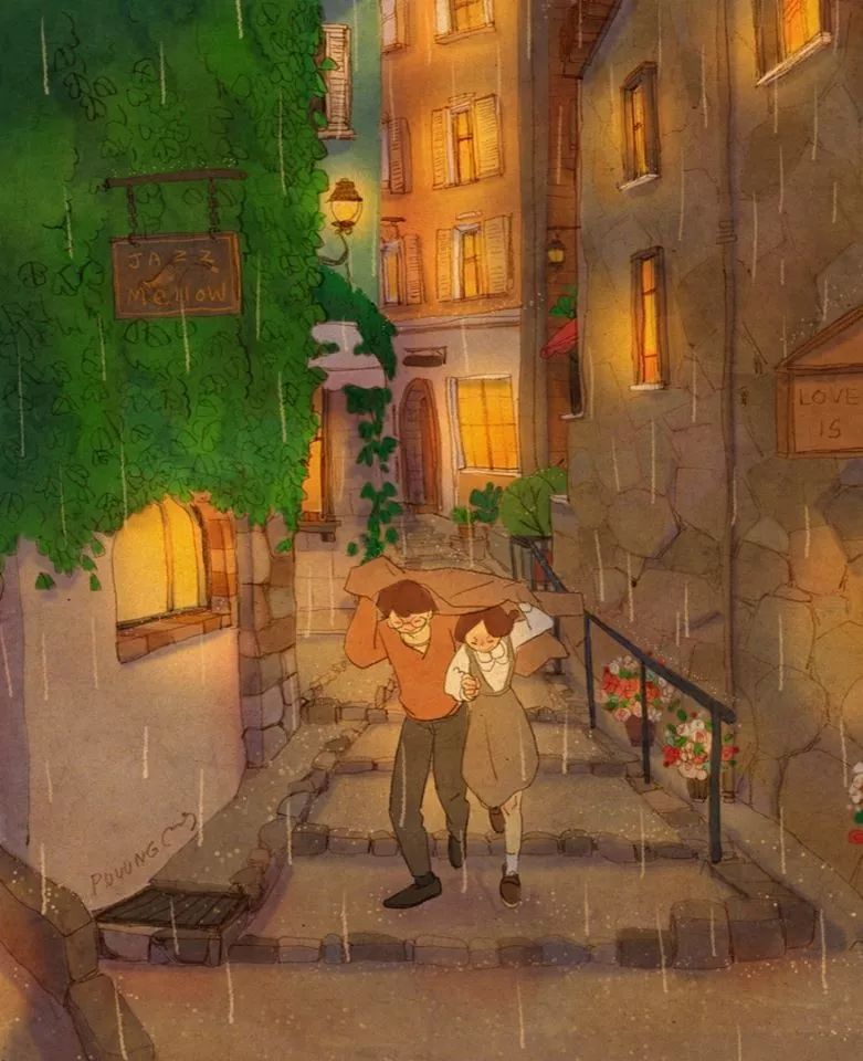 这些画也太甜了吧!!!看完只想谈!恋!爱