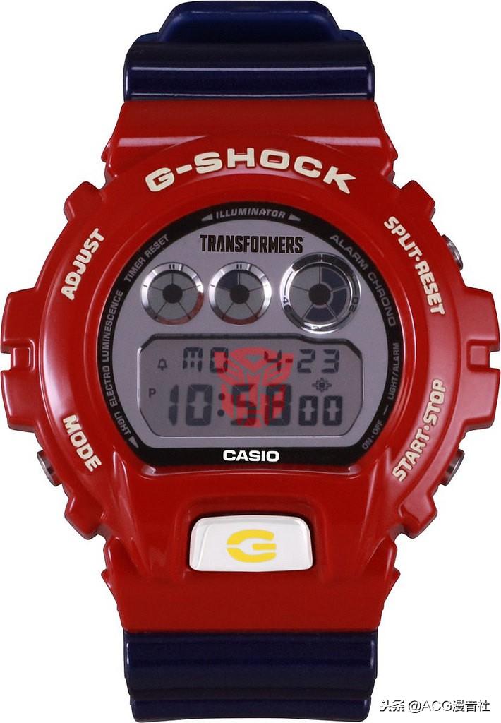 卡西欧变形金刚手表擎天柱,卡西欧变形金刚联名手表有哪些