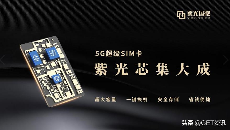 5gsim卡紫光国微,5g和紫光国微
