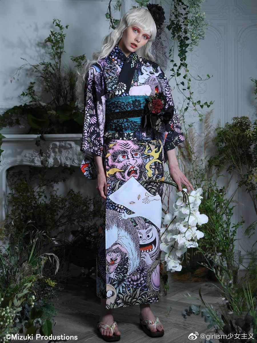 适合少女的浴衣 (夏日可爱浴衣)