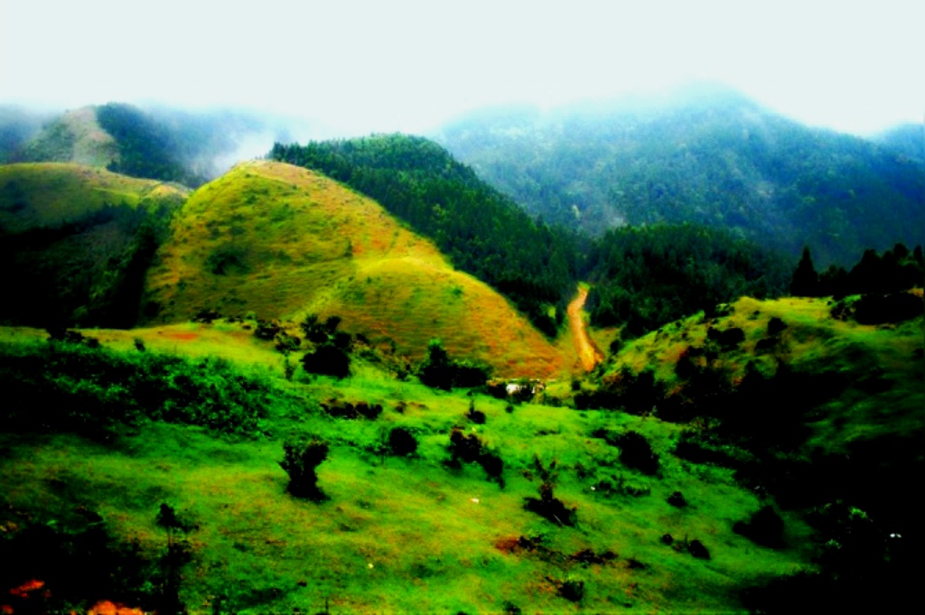 广西大山旅游风景,广西北流大容山的风景和天气