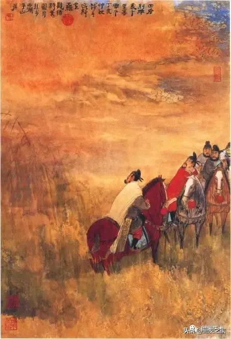 经典古诗词国画好看,当唐诗遇上国画