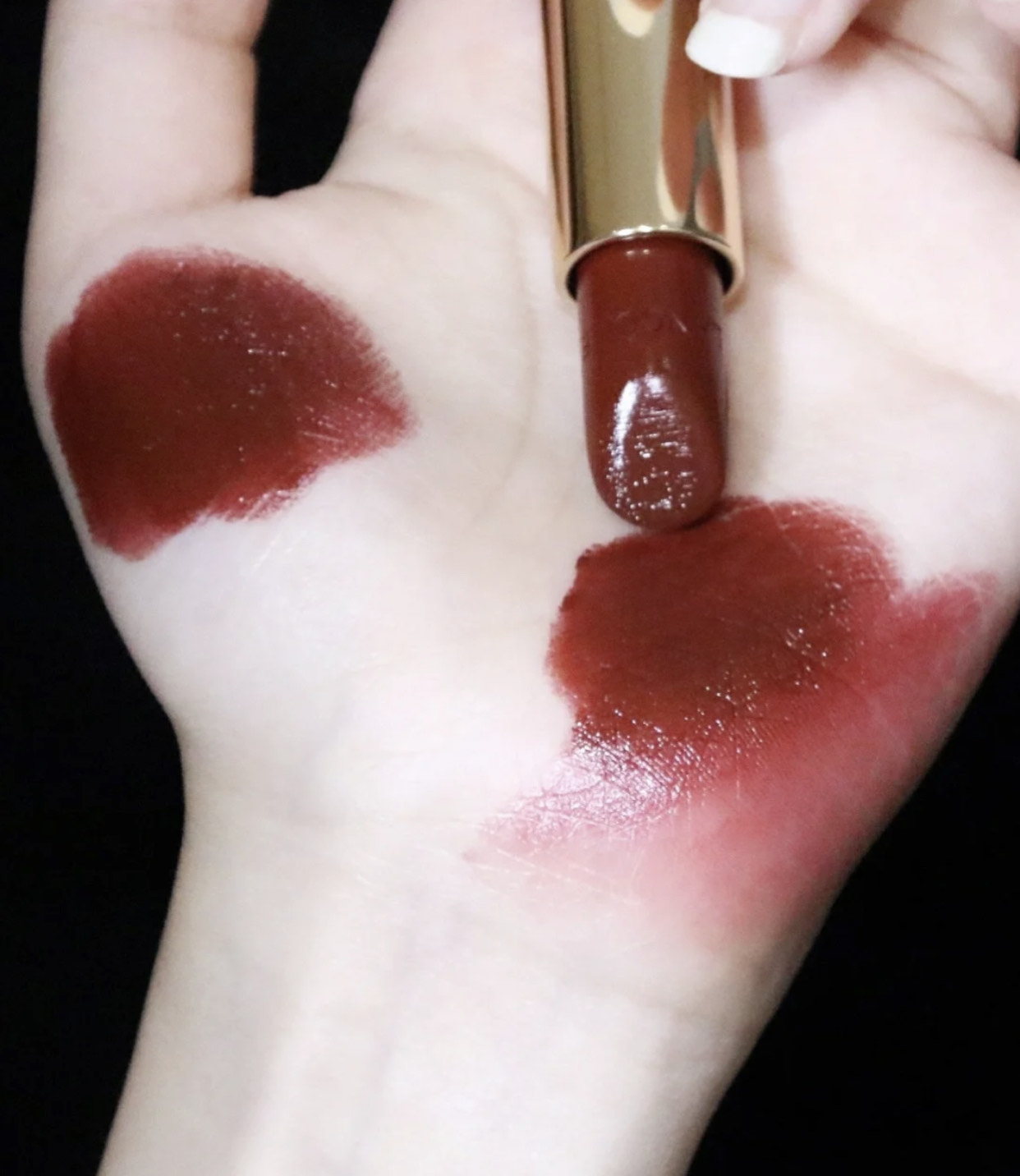 复古红棕口红小细金,复古红棕口红适合黄皮吗