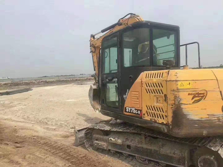 三一二手sy75轮式挖掘机,三一75c二手最新挖掘机价格